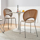 Contemporary Style Metal Chair Set Kitchen Dining Windsor Back Side Chairs Clearhalo ' kitchen&dining_furn' 'Dining Chairs' 'Dining Tables & Seating' 'dining_chair' 'furn' 'furn_dining_chair' 'Furniture' 'furniture_dining_chair' 'Kitchen & Dining Furniture' 'kitchen' 3662719