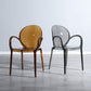 Modern Transparent Plastic Solid Back Side Chair 34"H Dining Chair for Restaurant Clearhalo ' kitchen&dining_furn' 'Dining Chairs' 'Dining Tables & Seating' 'dining_chair' 'furn' 'furn_dining_chair' 'Furniture' 'furniture_dining_chair' 'Kitchen & Dining Furniture' 'kitchen' 3662855