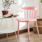 Scandinavian Style Plastic Dining Armless Chair Windsor Back Side Chair for Home Use Clearhalo ' kitchen&dining_furn' 'Dining Chairs' 'Dining Tables & Seating' 'dining_chair' 'furn' 'furn_dining_chair' 'Furniture' 'furniture_dining_chair' 'Kitchen & Dining Furniture' 'kitchen' 3662864