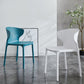 Scandinavian Style Plastic Dining Armless Chair Solid Back Side Chairs for Home Use Clearhalo ' kitchen&dining_furn' 'Dining Chairs' 'Dining Tables & Seating' 'dining_chair' 'furn' 'furn_dining_chair' 'Furniture' 'furniture_dining_chair' 'Kitchen & Dining Furniture' 'kitchen' 3662906