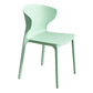 Scandinavian Style Plastic Dining Armless Chair Solid Back Side Chairs for Home Use Clearhalo ' kitchen&dining_furn' 'Dining Chairs' 'Dining Tables & Seating' 'dining_chair' 'furn' 'furn_dining_chair' 'Furniture' 'furniture_dining_chair' 'Kitchen & Dining Furniture' 'kitchen' 3662908