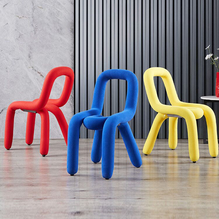 Modern Indoor-Outdoor Side Chair Multicolor Open Back Side Dining Chairs Clearhalo ' kitchen&dining_furn' 'Dining Chairs' 'Dining Tables & Seating' 'dining_chair' 'furn' 'furn_dining_chair' 'Furniture' 'furniture_dining_chair' 'Kitchen & Dining Furniture' 'kitchen' 3662956