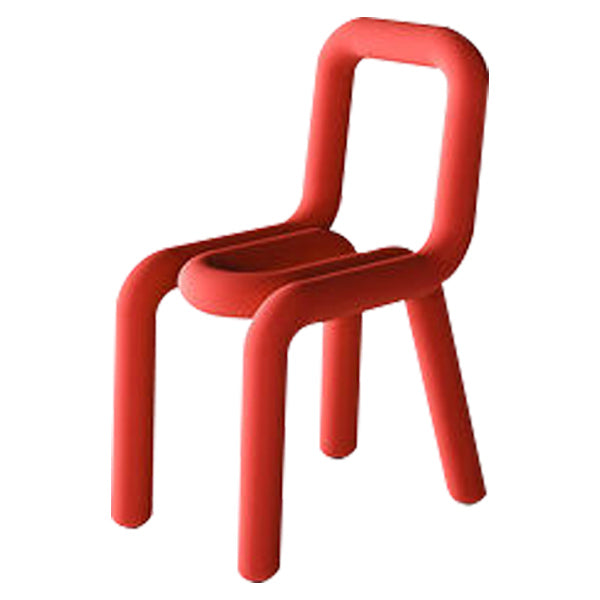 Modern Indoor-Outdoor Side Chair Multicolor Open Back Side Dining Chairs Red 1 Piece Clearhalo ' kitchen&dining_furn' 'Dining Chairs' 'Dining Tables & Seating' 'dining_chair' 'furn' 'furn_dining_chair' 'Furniture' 'furniture_dining_chair' 'Kitchen & Dining Furniture' 'kitchen' 3662972