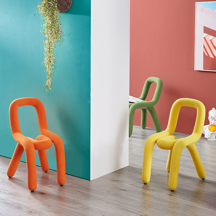 Modern Indoor-Outdoor Side Chair Multicolor Open Back Side Dining Chairs Clearhalo ' kitchen&dining_furn' 'Dining Chairs' 'Dining Tables & Seating' 'dining_chair' 'furn' 'furn_dining_chair' 'Furniture' 'furniture_dining_chair' 'Kitchen & Dining Furniture' 'kitchen' 3662976