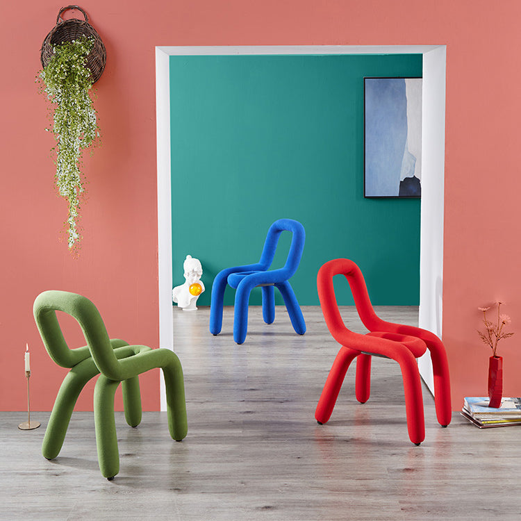 Modern Indoor-Outdoor Side Chair Multicolor Open Back Side Dining Chairs Clearhalo ' kitchen&dining_furn' 'Dining Chairs' 'Dining Tables & Seating' 'dining_chair' 'furn' 'furn_dining_chair' 'Furniture' 'furniture_dining_chair' 'Kitchen & Dining Furniture' 'kitchen' 3662978