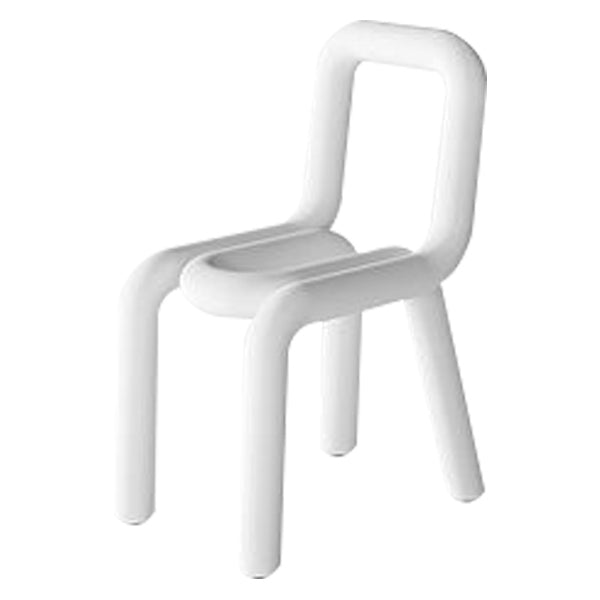 Modern Indoor-Outdoor Side Chair Multicolor Open Back Side Dining Chairs White 1 Piece Clearhalo ' kitchen&dining_furn' 'Dining Chairs' 'Dining Tables & Seating' 'dining_chair' 'furn' 'furn_dining_chair' 'Furniture' 'furniture_dining_chair' 'Kitchen & Dining Furniture' 'kitchen' 3662979