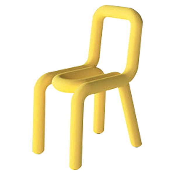 Modern Indoor-Outdoor Side Chair Multicolor Open Back Side Dining Chairs Yellow 1 Piece Clearhalo ' kitchen&dining_furn' 'Dining Chairs' 'Dining Tables & Seating' 'dining_chair' 'furn' 'furn_dining_chair' 'Furniture' 'furniture_dining_chair' 'Kitchen & Dining Furniture' 'kitchen' 3662991
