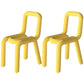 Modern Indoor-Outdoor Side Chair Multicolor Open Back Side Dining Chairs Yellow 2 Piece Set Clearhalo ' kitchen&dining_furn' 'Dining Chairs' 'Dining Tables & Seating' 'dining_chair' 'furn' 'furn_dining_chair' 'Furniture' 'furniture_dining_chair' 'Kitchen & Dining Furniture' 'kitchen' 3662992