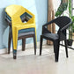 Scandinavian Plastic Dining Armchair Solid Back Side Chair for Home Use Clearhalo ' kitchen&dining_furn' 'Dining Chairs' 'Dining Tables & Seating' 'dining_chair' 'furn' 'furn_dining_chair' 'Furniture' 'furniture_dining_chair' 'Kitchen & Dining Furniture' 'kitchen' 3662997