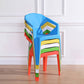 Scandinavian Plastic Dining Armchair Solid Back Side Chair for Home Use Clearhalo ' kitchen&dining_furn' 'Dining Chairs' 'Dining Tables & Seating' 'dining_chair' 'furn' 'furn_dining_chair' 'Furniture' 'furniture_dining_chair' 'Kitchen & Dining Furniture' 'kitchen' 3663004