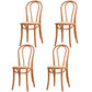 Traditional Style Dining Room Solid Wood Dining Chair Slat Back Side Chair Brown 4 Piece Set Brown Clearhalo ' kitchen&dining_furn' 'Dining Chairs' 'Dining Tables & Seating' 'dining_chair' 'furn' 'furn_dining_chair' 'Furniture' 'furniture_dining_chair' 'Kitchen & Dining Furniture' 'kitchen' 3663135