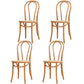 Traditional Style Dining Room Solid Wood Dining Chair Slat Back Side Chair Dark Brown 4 Piece Set Brown Clearhalo ' kitchen&dining_furn' 'Dining Chairs' 'Dining Tables & Seating' 'dining_chair' 'furn' 'furn_dining_chair' 'Furniture' 'furniture_dining_chair' 'Kitchen & Dining Furniture' 'kitchen' 3663148