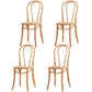 Traditional Style Dining Room Solid Wood Dining Chair Slat Back Side Chair Dark Brown 4 Piece Set Natural Wood Clearhalo ' kitchen&dining_furn' 'Dining Chairs' 'Dining Tables & Seating' 'dining_chair' 'furn' 'furn_dining_chair' 'Furniture' 'furniture_dining_chair' 'Kitchen & Dining Furniture' 'kitchen' 3663154