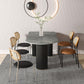 Metal Contemporary Free Form Dining Table Marble Top Table for Kitchen and Dining Room Clearhalo ' dining_table' 'Dining Tables & Seating' 'Dining Tables' 'furn' 'furn_dining_table' 'Furniture' 'furniture_dining_table' 'Kitchen & Dining Furniture' 'kitchen&dining_furn' 'kitchen' 'kitchen_dining_table' 3670485