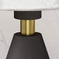 Contemporary Style Stone Dining Table Round Pedestal Table for Dining Room Clearhalo ' dining_table' 'Dining Tables & Seating' 'Dining Tables' 'furn' 'furn_dining_table' 'Furniture' 'furniture_dining_table' 'Kitchen & Dining Furniture' 'kitchen&dining_furn' 'kitchen' 'kitchen_dining_table' 3670506