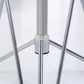 Contemporary Round Dining Room Table Tempered Glass Table with Pedestal Table Clearhalo ' dining_table' 'Dining Tables & Seating' 'Dining Tables' 'furn' 'furn_dining_table' 'Furniture' 'furniture_dining_table' 'Kitchen & Dining Furniture' 'kitchen&dining_furn' 'kitchen' 'kitchen_dining_table' 3670528