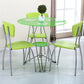 Contemporary Round Dining Room Table Tempered Glass Table with Pedestal Table Clearhalo ' dining_table' 'Dining Tables & Seating' 'Dining Tables' 'furn' 'furn_dining_table' 'Furniture' 'furniture_dining_table' 'Kitchen & Dining Furniture' 'kitchen&dining_furn' 'kitchen' 'kitchen_dining_table' 3670532