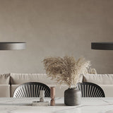 Oval Sintered Stone Dining Table Modern Table in White with Black Metal Double Pedestal Clearhalo ' dining_table' 'Dining Tables & Seating' 'Dining Tables' 'furn' 'furn_dining_table' 'Furniture' 'furniture_dining_table' 'Kitchen & Dining Furniture' 'kitchen&dining_furn' 'kitchen' 'kitchen_dining_table' 3670540