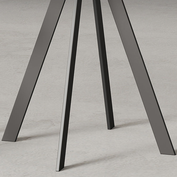 Sintered Stone Two-Color Dining Table Modern 4 Legs Table for Dining Room Clearhalo ' dining_table' 'Dining Tables & Seating' 'Dining Tables' 'furn' 'furn_dining_table' 'Furniture' 'furniture_dining_table' 'Kitchen & Dining Furniture' 'kitchen&dining_furn' 'kitchen' 'kitchen_dining_table' 3670574