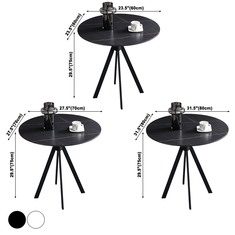 Sintered Stone Two-Color Dining Table Modern 4 Legs Table for Dining Room Clearhalo ' dining_table' 'Dining Tables & Seating' 'Dining Tables' 'furn' 'furn_dining_table' 'Furniture' 'furniture_dining_table' 'Kitchen & Dining Furniture' 'kitchen&dining_furn' 'kitchen' 'kitchen_dining_table' 3670576