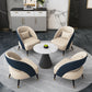 Round Pedestal Dining Table Modern Stone Furniture for Dining Room Home Clearhalo ' dining_table' 'Dining Tables & Seating' 'Dining Tables' 'furn' 'furn_dining_table' 'Furniture' 'furniture_dining_table' 'Kitchen & Dining Furniture' 'kitchen&dining_furn' 'kitchen' 'kitchen_dining_table' 3670582