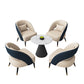 Round Pedestal Dining Table Modern Stone Furniture for Dining Room Home Clearhalo ' dining_table' 'Dining Tables & Seating' 'Dining Tables' 'furn' 'furn_dining_table' 'Furniture' 'furniture_dining_table' 'Kitchen & Dining Furniture' 'kitchen&dining_furn' 'kitchen' 'kitchen_dining_table' 3670587
