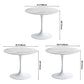 Round Tulip Base Modern Dining Table White Fixed Table with Sintered Stone Clearhalo ' dining_table' 'Dining Tables & Seating' 'Dining Tables' 'furn' 'furn_dining_table' 'Furniture' 'furniture_dining_table' 'Kitchen & Dining Furniture' 'kitchen&dining_furn' 'kitchen' 'kitchen_dining_table' 3670599