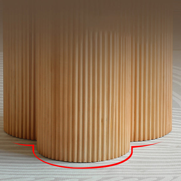 Contemporary Round Dining Table Pine Solid Wood Table with Pedestal Base for Home Kitchen Dinner Clearhalo ' dining_table' 'Dining Tables & Seating' 'Dining Tables' 'furn' 'furn_dining_table' 'Furniture' 'furniture_dining_table' 'Kitchen & Dining Furniture' 'kitchen&dining_furn' 'kitchen' 'kitchen_dining_table' 3670639