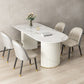 Modern Dining Table Sintered Stone Dining Table with Double Pedestal for Dining Room Clearhalo ' dining_table' 'Dining Tables & Seating' 'Dining Tables' 'furn' 'furn_dining_table' 'Furniture' 'furniture_dining_table' 'Kitchen & Dining Furniture' 'kitchen&dining_furn' 'kitchen' 'kitchen_dining_table' 3670668