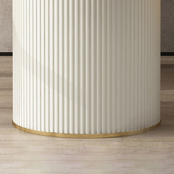 Modern Dining Table Sintered Stone Dining Table with Double Pedestal for Dining Room Clearhalo ' dining_table' 'Dining Tables & Seating' 'Dining Tables' 'furn' 'furn_dining_table' 'Furniture' 'furniture_dining_table' 'Kitchen & Dining Furniture' 'kitchen&dining_furn' 'kitchen' 'kitchen_dining_table' 3670672