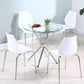 Round GlassTransparent Dining Table Simplicity Pedestal Table for Dining Room Clearhalo ' dining_table' 'Dining Tables & Seating' 'Dining Tables' 'furn' 'furn_dining_table' 'Furniture' 'furniture_dining_table' 'Kitchen & Dining Furniture' 'kitchen&dining_furn' 'kitchen' 'kitchen_dining_table' 3670708
