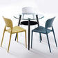 Round Tripod Base Home Furniture Clear Glass Dining Room Collection for Home Clearhalo ' dining_table' 'Dining Tables & Seating' 'Dining Tables' 'furn' 'furn_dining_table' 'Furniture' 'furniture_dining_table' 'Kitchen & Dining Furniture' 'kitchen&dining_furn' 'kitchen' 'kitchen_dining_table' 3670732