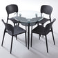 Round Tripod Base Home Furniture Clear Glass Dining Room Collection for Home Clearhalo ' dining_table' 'Dining Tables & Seating' 'Dining Tables' 'furn' 'furn_dining_table' 'Furniture' 'furniture_dining_table' 'Kitchen & Dining Furniture' 'kitchen&dining_furn' 'kitchen' 'kitchen_dining_table' 3670734