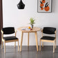 Round Shape Modern Dining Table Wood Color Fixed Table with Rubberwood Solid Wood Clearhalo ' dining_table' 'Dining Tables & Seating' 'Dining Tables' 'furn' 'furn_dining_table' 'Furniture' 'furniture_dining_table' 'Kitchen & Dining Furniture' 'kitchen&dining_furn' 'kitchen' 'kitchen_dining_table' 3670760