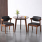 Round Shape Modern Dining Table Wood Color Fixed Table with Rubberwood Solid Wood Clearhalo ' dining_table' 'Dining Tables & Seating' 'Dining Tables' 'furn' 'furn_dining_table' 'Furniture' 'furniture_dining_table' 'Kitchen & Dining Furniture' 'kitchen&dining_furn' 'kitchen' 'kitchen_dining_table' 3670761