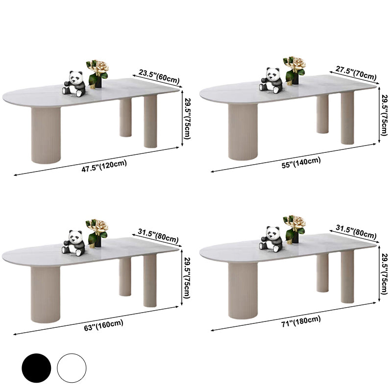 Metal Modern Free Form Table Marble Top Table for Dining Room and Kitchen Clearhalo ' dining_table' 'Dining Tables & Seating' 'Dining Tables' 'furn' 'furn_dining_table' 'Furniture' 'furniture_dining_table' 'Kitchen & Dining Furniture' 'kitchen&dining_furn' 'kitchen' 'kitchen_dining_table' 3670768