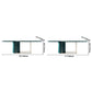 Rectangle Pine Solid Wood Table Modern Dining Table in Green with Trestle Base Clearhalo ' dining_table' 'Dining Tables & Seating' 'Dining Tables' 'furn' 'furn_dining_table' 'Furniture' 'furniture_dining_table' 'Kitchen & Dining Furniture' 'kitchen&dining_furn' 'kitchen' 'kitchen_dining_table' 3670804