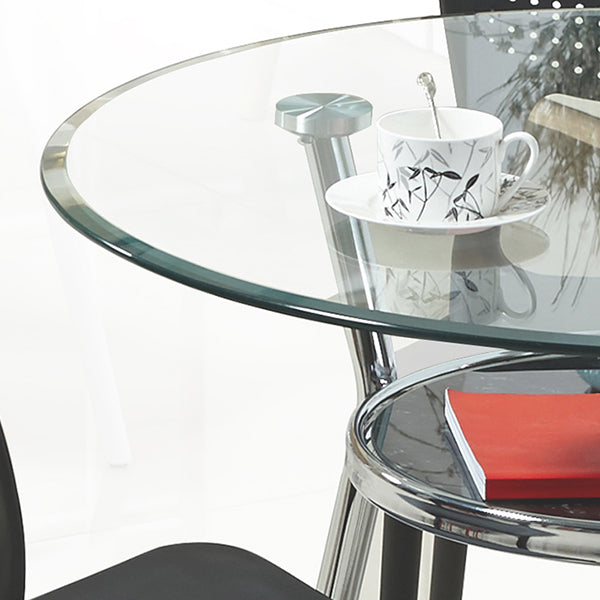 Contemporary Round Dining Room Table Tempered Glass Table with 3 Legs for Dining Room Clearhalo ' dining_table' 'Dining Tables & Seating' 'Dining Tables' 'furn' 'furn_dining_table' 'Furniture' 'furniture_dining_table' 'Kitchen & Dining Furniture' 'kitchen&dining_furn' 'kitchen' 'kitchen_dining_table' 3670826