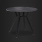 Modern Style Sintered Stone Dining Room Table Round Table with Metal Base Clearhalo ' dining_table' 'Dining Tables & Seating' 'Dining Tables' 'furn' 'furn_dining_table' 'Furniture' 'furniture_dining_table' 'Kitchen & Dining Furniture' 'kitchen&dining_furn' 'kitchen' 'kitchen_dining_table' 3670847