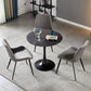 Modern Style Sintered Stone Dining Room Table Round Table with Tulip Base Clearhalo ' dining_table' 'Dining Tables & Seating' 'Dining Tables' 'furn' 'furn_dining_table' 'Furniture' 'furniture_dining_table' 'Kitchen & Dining Furniture' 'kitchen&dining_furn' 'kitchen' 'kitchen_dining_table' 3670863