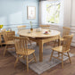 Modern Style Solid Wood Dining Table Rectangle Home Table with 4 Legs for Home Clearhalo ' dining_table' 'Dining Tables & Seating' 'Dining Tables' 'furn' 'furn_dining_table' 'Furniture' 'furniture_dining_table' 'Kitchen & Dining Furniture' 'kitchen&dining_furn' 'kitchen' 'kitchen_dining_table' 3670887
