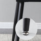 Modern Style Sintered Stone Dining Table White Round Home Table with Black Frame Clearhalo ' dining_table' 'Dining Tables & Seating' 'Dining Tables' 'furn' 'furn_dining_table' 'Furniture' 'furniture_dining_table' 'Kitchen & Dining Furniture' 'kitchen&dining_furn' 'kitchen' 'kitchen_dining_table' 3670971