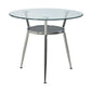 Modern Style Tempered Glass Dining Table Tripod Base Dining Site Table for Dining Room Clear Without Chairs Clearhalo ' dining_table' 'Dining Tables & Seating' 'Dining Tables' 'furn' 'furn_dining_table' 'Furniture' 'furniture_dining_table' 'Kitchen & Dining Furniture' 'kitchen&dining_furn' 'kitchen' 'kitchen_dining_table' 3670989