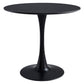 Round Modern Style Solid Wood Dining Table Dining Furniture with Tulip Base Clearhalo ' dining_table' 'Dining Tables & Seating' 'Dining Tables' 'furn' 'furn_dining_table' 'Furniture' 'furniture_dining_table' 'Kitchen & Dining Furniture' 'kitchen&dining_furn' 'kitchen' 'kitchen_dining_table' 3671004