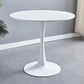 Round Modern Style Solid Wood Dining Table Dining Furniture with Tulip Base Clearhalo ' dining_table' 'Dining Tables & Seating' 'Dining Tables' 'furn' 'furn_dining_table' 'Furniture' 'furniture_dining_table' 'Kitchen & Dining Furniture' 'kitchen&dining_furn' 'kitchen' 'kitchen_dining_table' 3671008