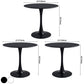 Round Modern Style Solid Wood Dining Table Dining Furniture with Tulip Base Clearhalo ' dining_table' 'Dining Tables & Seating' 'Dining Tables' 'furn' 'furn_dining_table' 'Furniture' 'furniture_dining_table' 'Kitchen & Dining Furniture' 'kitchen&dining_furn' 'kitchen' 'kitchen_dining_table' 3671009