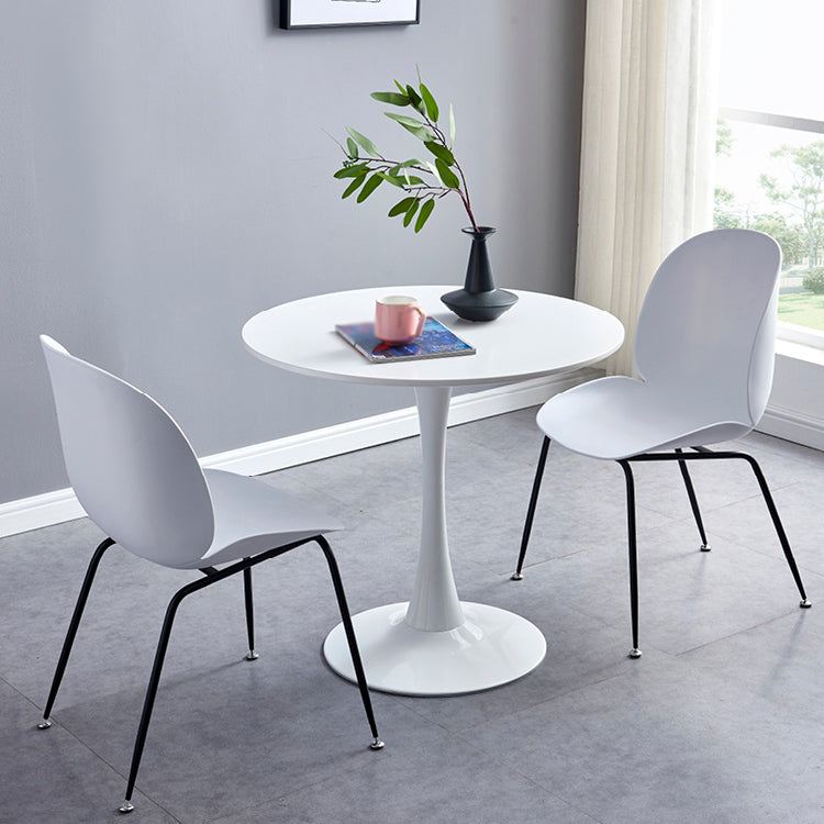 Round Modern Style Solid Wood Dining Table Dining Furniture with Tulip Base Clearhalo ' dining_table' 'Dining Tables & Seating' 'Dining Tables' 'furn' 'furn_dining_table' 'Furniture' 'furniture_dining_table' 'Kitchen & Dining Furniture' 'kitchen&dining_furn' 'kitchen' 'kitchen_dining_table' 3671013