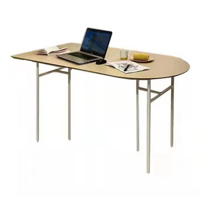 Minimalist Gold Solid Wood Dining Table Standard Kitchen Dining Table with 6 Legs Base White Without Chairs Clearhalo ' dining_table' 'Dining Tables & Seating' 'Dining Tables' 'furn' 'furn_dining_table' 'Furniture' 'furniture_dining_table' 'Kitchen & Dining Furniture' 'kitchen&dining_furn' 'kitchen' 'kitchen_dining_table' 3671015