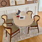 Minimalist Gold Solid Wood Dining Table Standard Kitchen Dining Table with 6 Legs Base Clearhalo ' dining_table' 'Dining Tables & Seating' 'Dining Tables' 'furn' 'furn_dining_table' 'Furniture' 'furniture_dining_table' 'Kitchen & Dining Furniture' 'kitchen&dining_furn' 'kitchen' 'kitchen_dining_table' 3671017