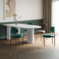 Solid Wood Contemporary Free Form Dining Table Sintered Stone Table for Dining Room and Kitchen Clearhalo ' dining_table' 'Dining Tables & Seating' 'Dining Tables' 'furn' 'furn_dining_table' 'Furniture' 'furniture_dining_table' 'Kitchen & Dining Furniture' 'kitchen&dining_furn' 'kitchen' 'kitchen_dining_table' 3671035